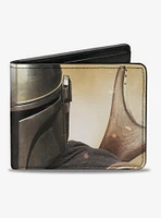 Star Wars The Mandalorian Vivid Pose Bi-fold Wallet