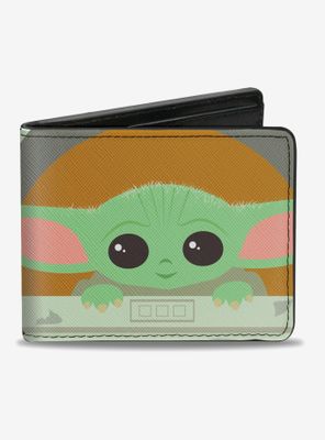 Star Wars The Mandalorian The Child Carriage Bifold Wallet