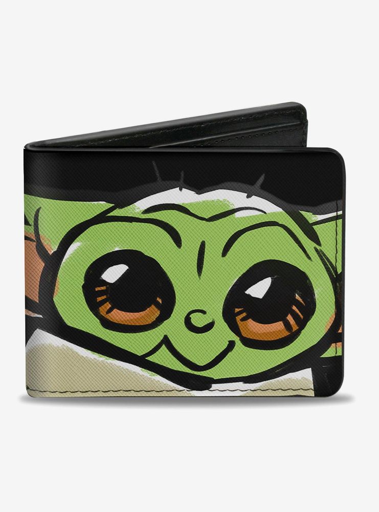 Star Wars The Mandalorian The Child Impression Bi-fold Wallet