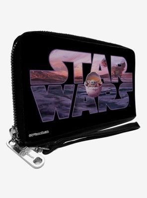 Star Wars The Mandalorian The Child Zip-Around Wallet