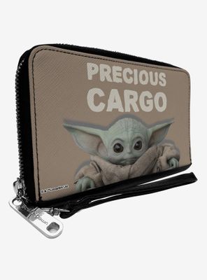 Star Wars The Mandalorian The Child Precious Cargo Zip-Around Wallet