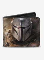 Star Wars The Mandalorian Bounty Hunter Bifold Wallet