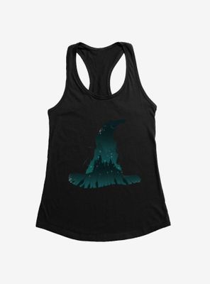 Harry Potter Sorting Hat Silhouette Womens Tank