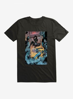 DC Comics Birds Of Prey Cassandra Cain Battle Comic Art T-Shirt