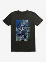 DC Comics Birds Of Prey Huntress Comic Art T-Shirt