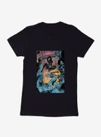 DC Comics Birds Of Prey Cassandra Cain Battle Comic Art Womens T-Shirt