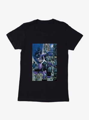 DC Comics Birds Of Prey Huntress Comic Art Womens T-Shirt