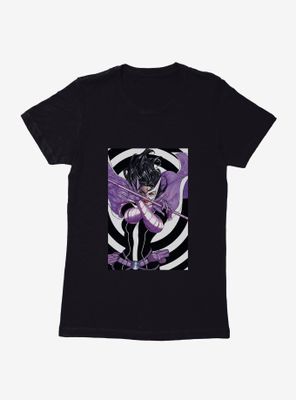 DC Comics Birds Of Prey Huntress Hypnosis Womens T-Shirt