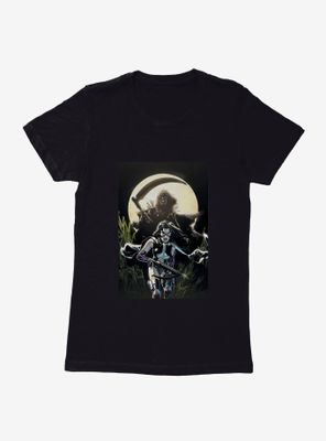 DC Comics Birds Of Prey Huntress Moonlight Comic Art Womens T-Shirt