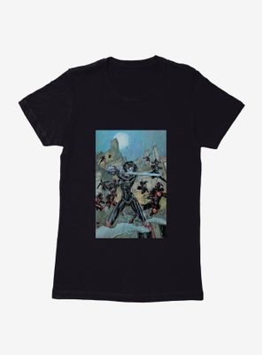 DC Comics Birds Of Prey Katana Battle Womens T-Shirt