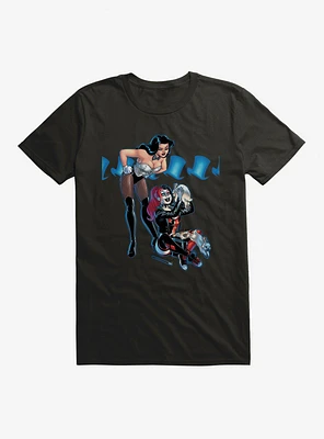 DC Comics Batman Harley Quinn Magic Trick T-Shirt
