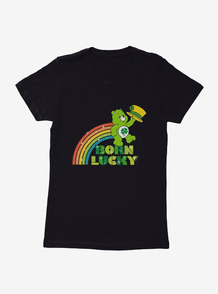 Care Bears Born Lucky Womens T-Shirt