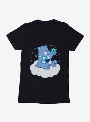 Care Bears Grumpy Bear Snow Womens T-Shirt