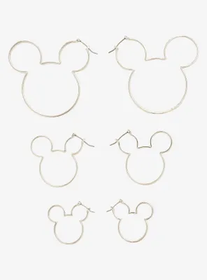 Disney Mickey Mouse Line Art Earring Set