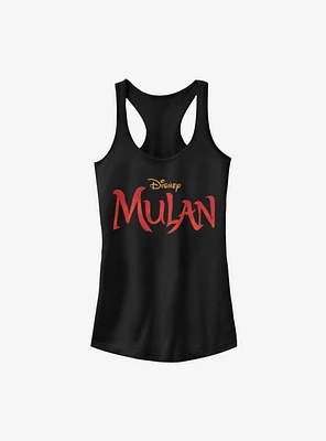 Disney Mulan Live Action Logo Girls Tank
