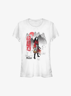 Disney Mulan Live Action Loyal Brave And True Girls T-Shirt