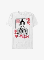 Disney Mulan Live Action Ink Line Frame T-Shirt