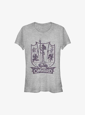 Disney Pixar Onward Char Badge Girls T-Shirt