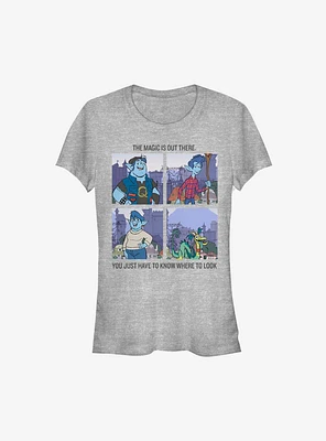 Disney Pixar Onward Magic Out There Girls T-Shirt