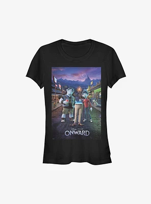 Disney Pixar Onward Dad Poster Girls T-Shirt