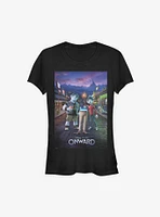 Disney Pixar Onward Dad Poster Girls T-Shirt