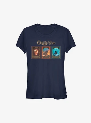 Disney Pixar Onward Quest Cards Girls T-Shirt