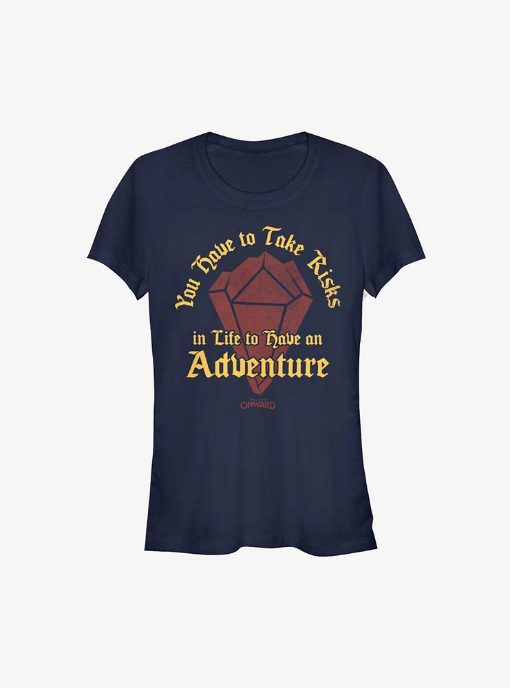 Disney Pixar Onward Risk for Adventure Girls T-Shirt