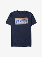 Disney Pixar Onward GWNIVER License Plate T-Shirt