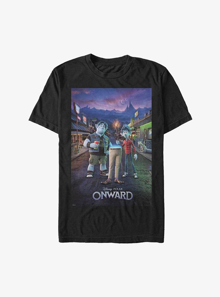 Disney Onward Dad Poster T-Shirt