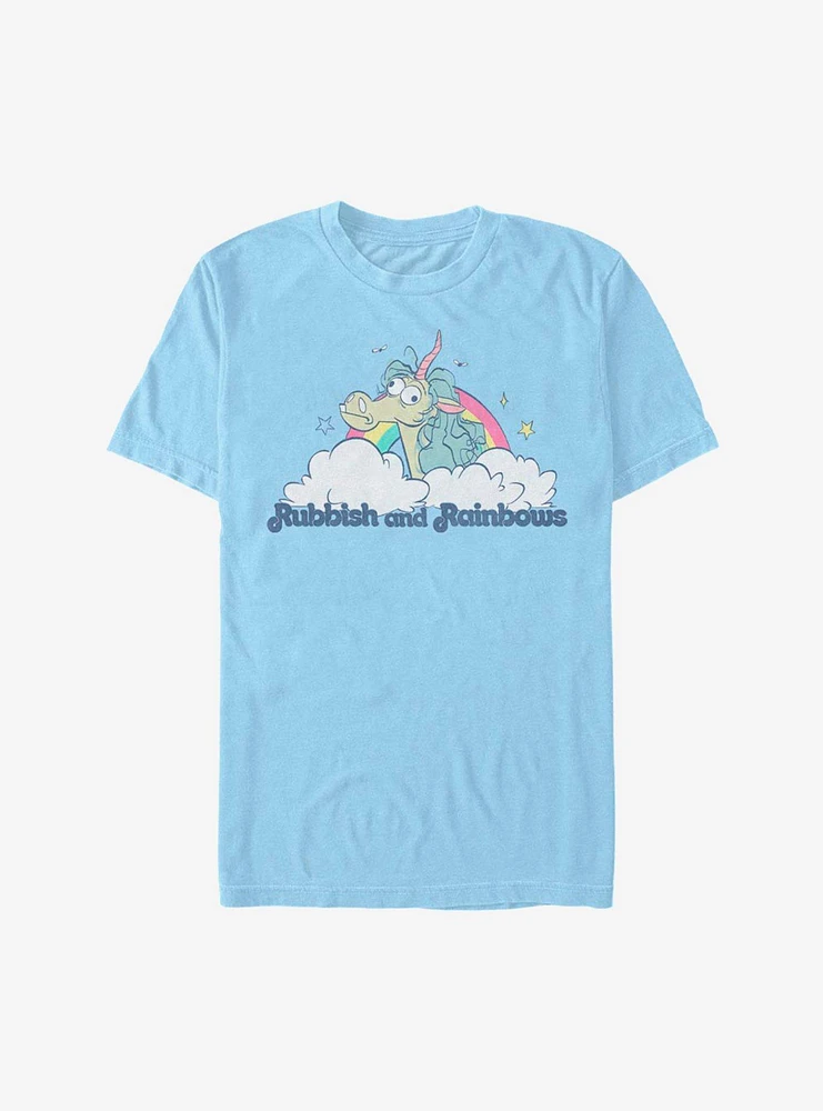 Disney Onward Rubbish and Rainbows T-Shirt