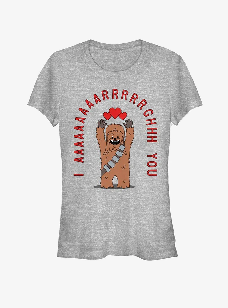 Star Wars Chewie Arrghs You Girls T-Shirt