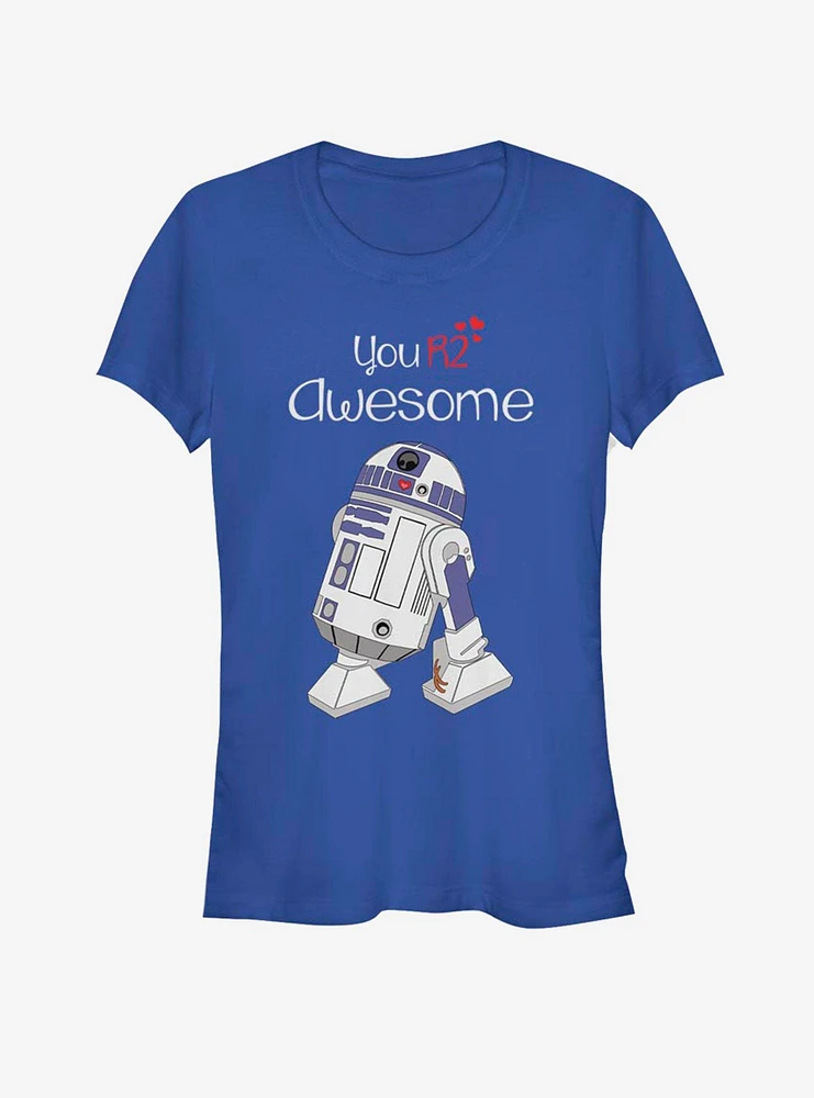 Star Wars You R2-D2 Awesome Girls T-Shirt