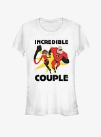 Disney Pixar Incredibles Incredible Couple Girls T-Shirt