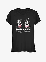 Disney Mickey Mouse & Minnie Always Forever Girls T-Shirt