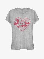 Disney Mickey Mouse & Minnie Perfect Pair Girls T-Shirt