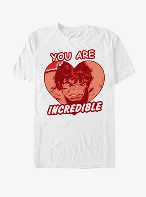 Marvel Hulk Incredible Heart T-Shirt