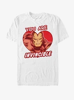 Marvel Ironman Invincible Heart T-Shirt