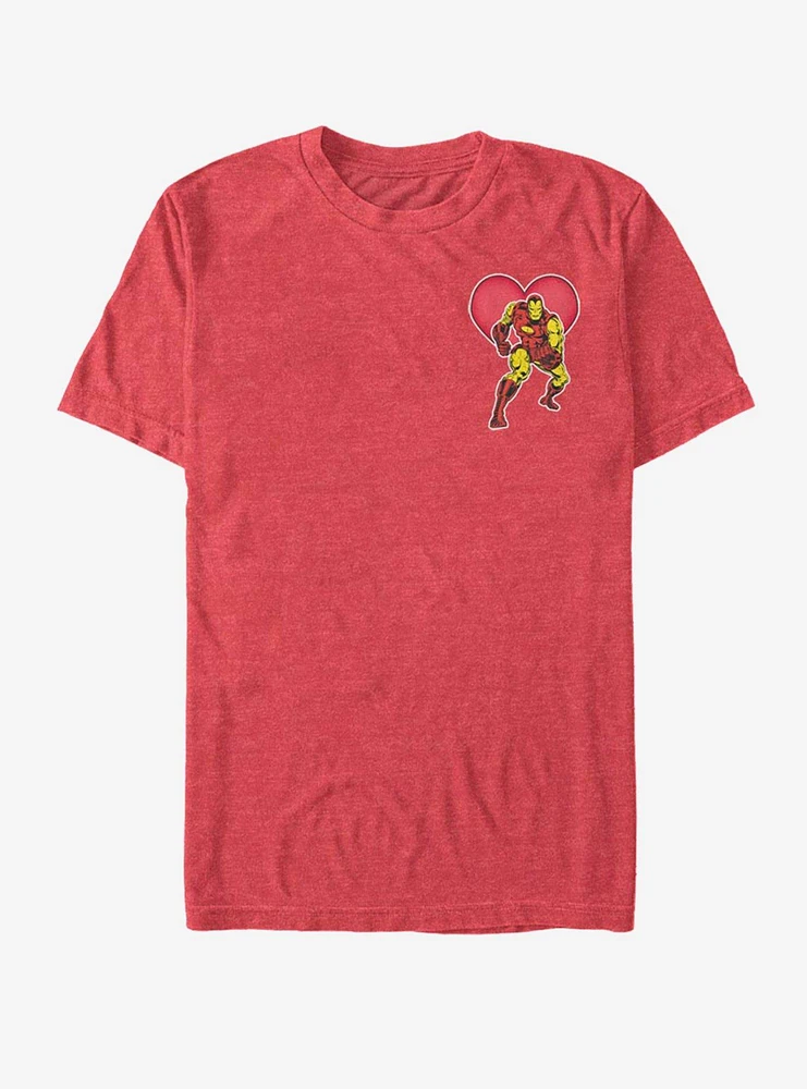 Marvel Ironman Heart T-Shirt