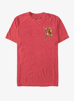 Marvel Ironman Heart T-Shirt