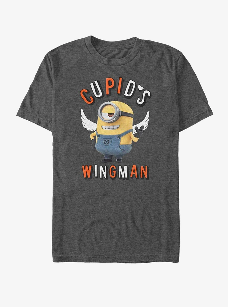 Minion Cupid's Wingman Valentine T-Shirt