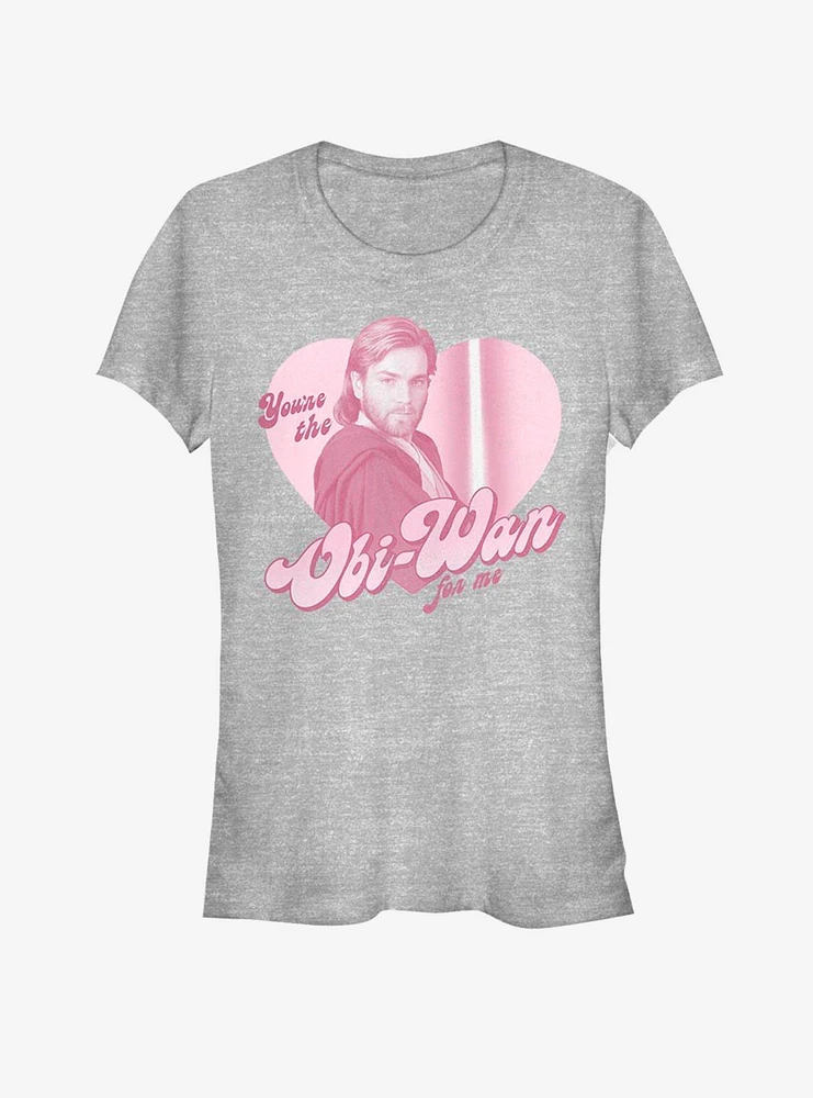 Star Wars You're The Obi-Wan For Me Valentine Girls T-Shirt