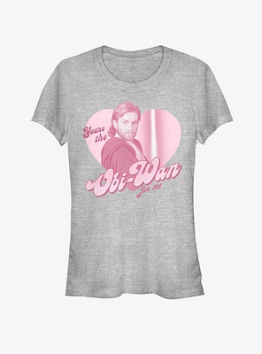 Star Wars You're The Obi-Wan For Me Valentine Girls T-Shirt