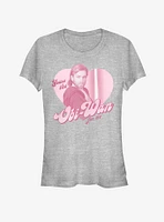 Star Wars You're The Obi-Wan For Me Valentine Girls T-Shirt