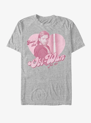 Star Wars You're The Obi-Wan For Me Valentine T-Shirt