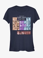 Disney Characters Periodic Table Of Fairy Tales Girls T-Shirt