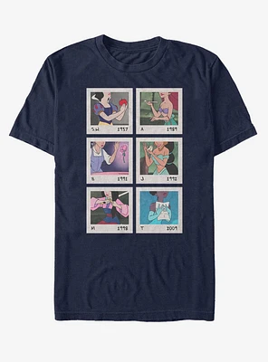 Disney Princess Polaroid Pictures T-Shirt