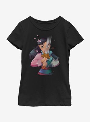 Disney Mulan Anime Youth Girls T-Shirt
