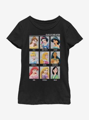 Disney Princesses Class Of Ever After Color Youth Girls T-Shirt