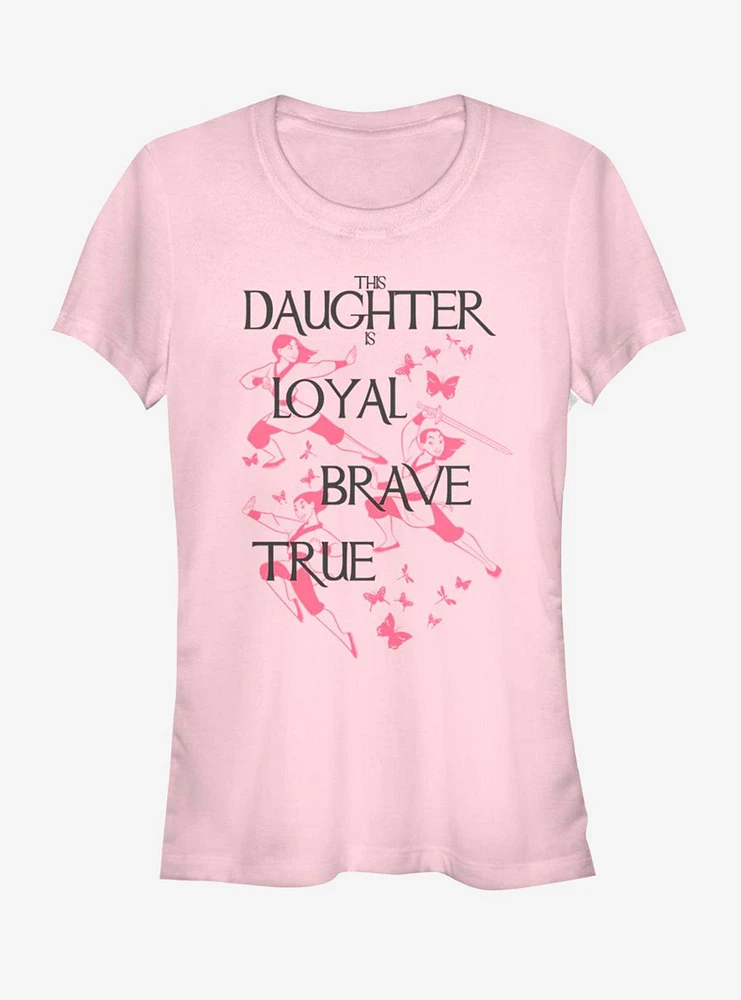 Disney Mulan Loyal And Brave Girls T-Shirt