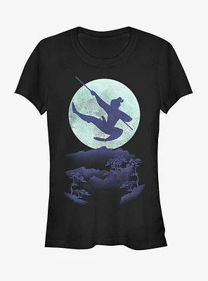 Disney Mulan Warrior Shadow Girls T-Shirt